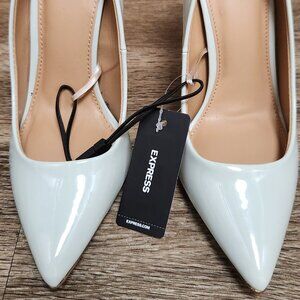 Pastel Blue Classic Pointed Toe Pumps